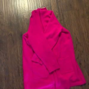 Torrid hot pink cardigan